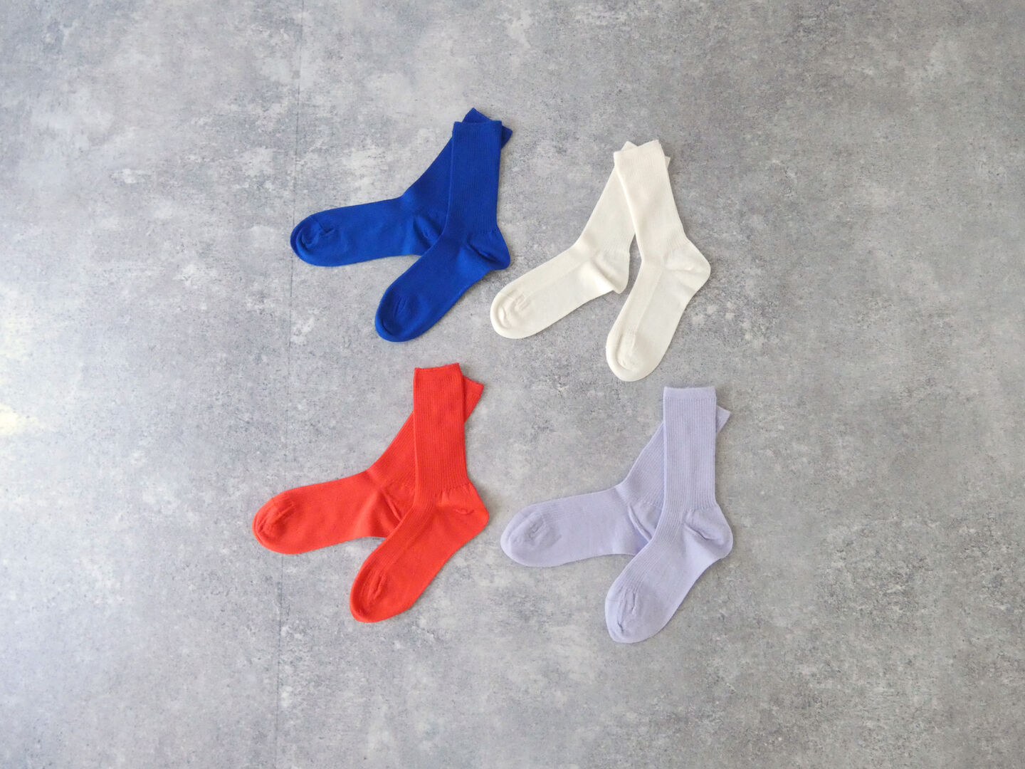 yahae(ヤハエ) Wool Middle  Gauge Ribbed Socks ウールミドルゲージリブソックスの商品画像1