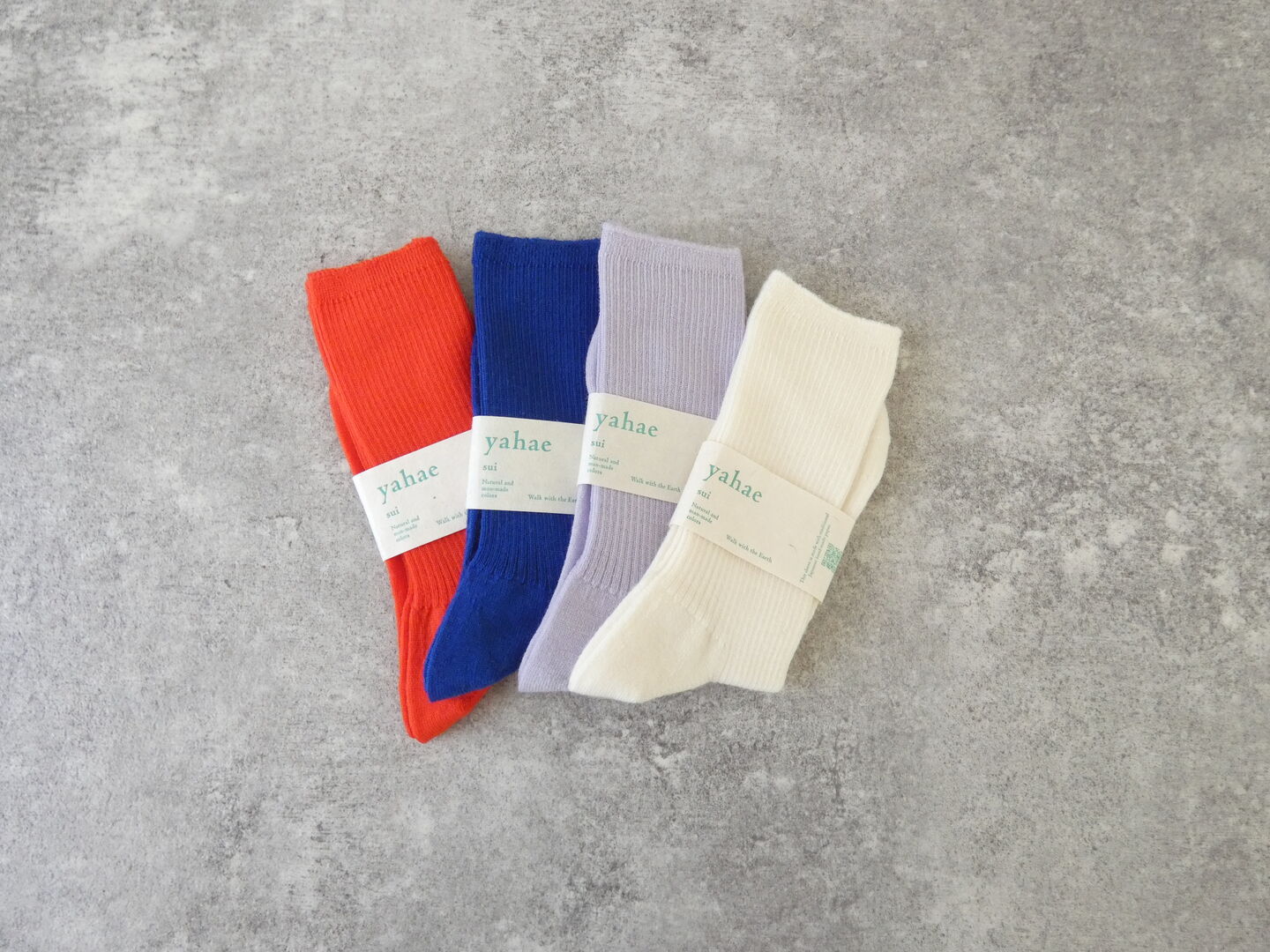 yahae(ヤハエ) Wool Middle  Gauge Ribbed Socks ウールミドルゲージリブソックスの商品画像2