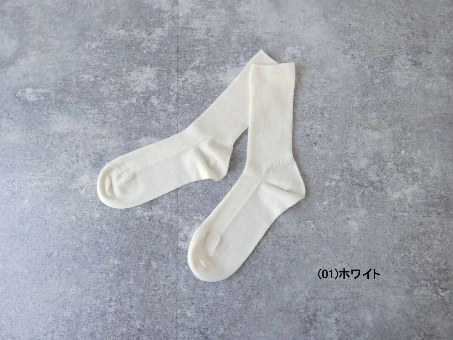 yahae(ヤハエ) Wool Middle  Gauge Ribbed Socks ウールミドルゲージリブソックスの商品画像3