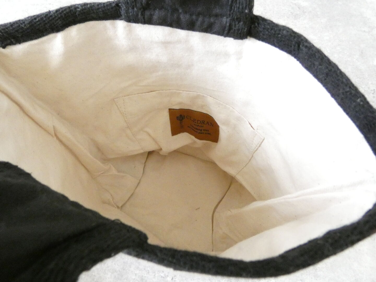 CLEDRAN(クレドラン) MIGNON ONE HAND BAG  NATURALの商品画像26
