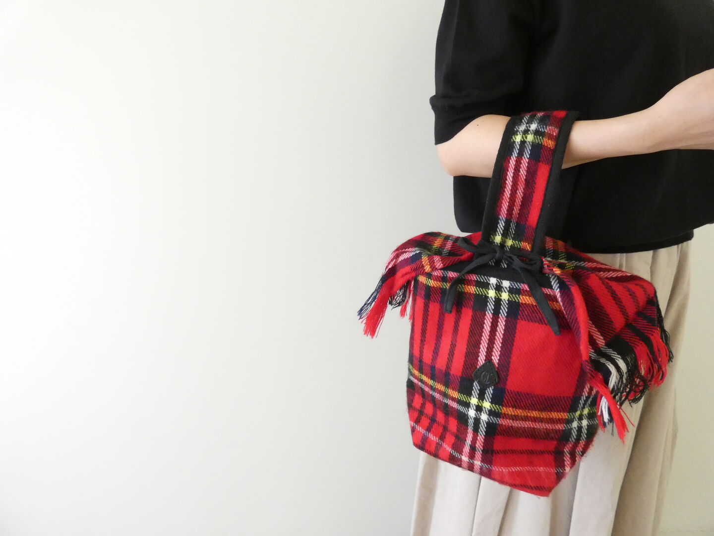 CLEDRAN(クレドラン) MIGNON ONE HAND BAG  CHECKの商品画像5
