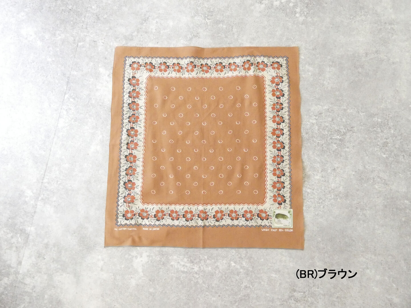 KAPITAL(キャピタル) fastcolor セルビッチバンダナ(ガーランドカリコ)20×20の商品画像28