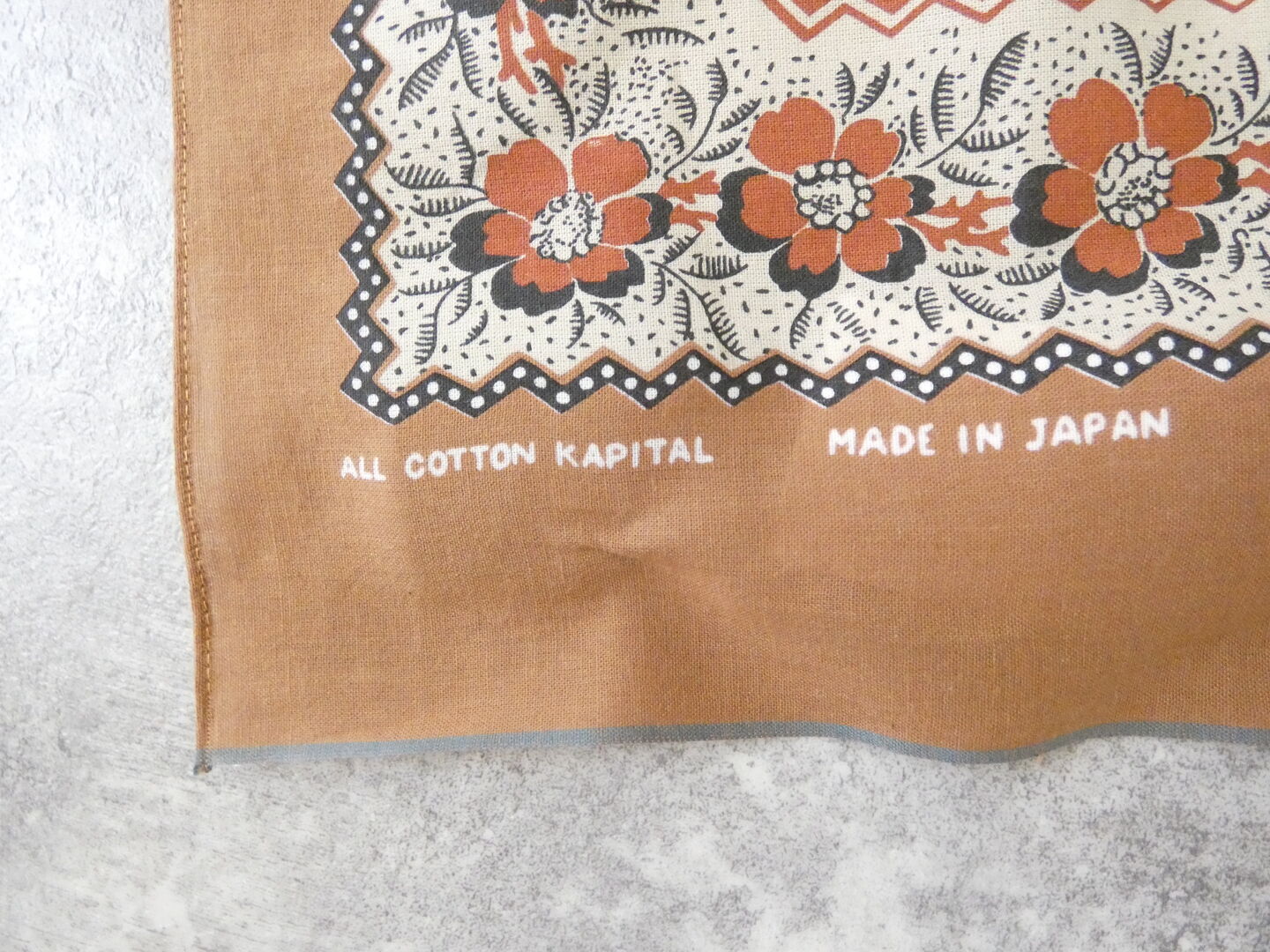 KAPITAL(キャピタル) fastcolor セルビッチバンダナ(ガーランドカリコ)20×20の商品画像31