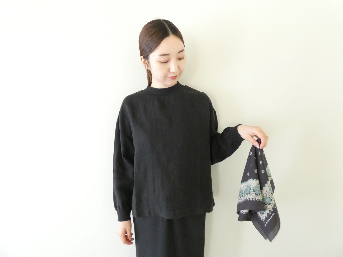 KAPITAL(キャピタル) fastcolor セルビッチバンダナ(ガーランドカリコ)20×20の商品画像5
