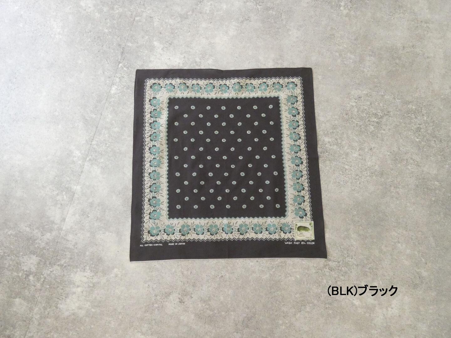 KAPITAL(キャピタル) fastcolor セルビッチバンダナ(ガーランドカリコ)20×20の商品画像9
