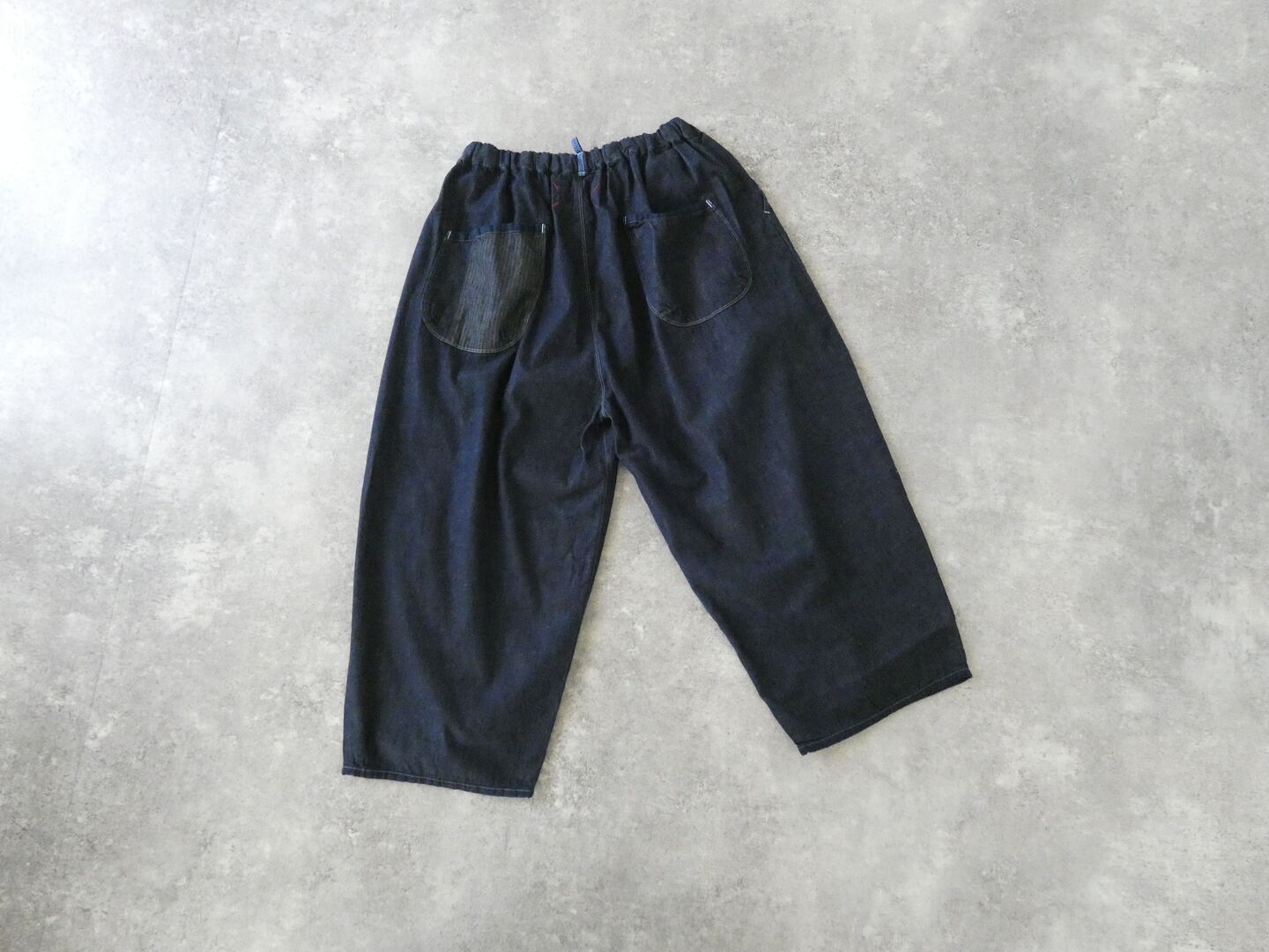 快晴堂(かいせいどう) Girlsマルチシーズン 7オンスデニム　ふわふわタックパンツの商品画像11