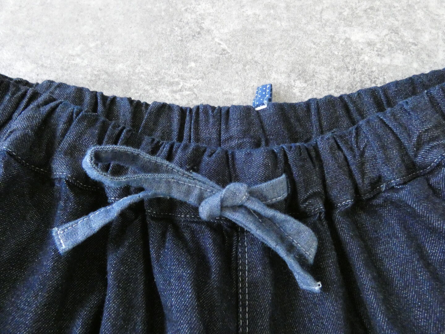 快晴堂(かいせいどう) Girlsマルチシーズン 7オンスデニム　ふわふわタックパンツの商品画像21