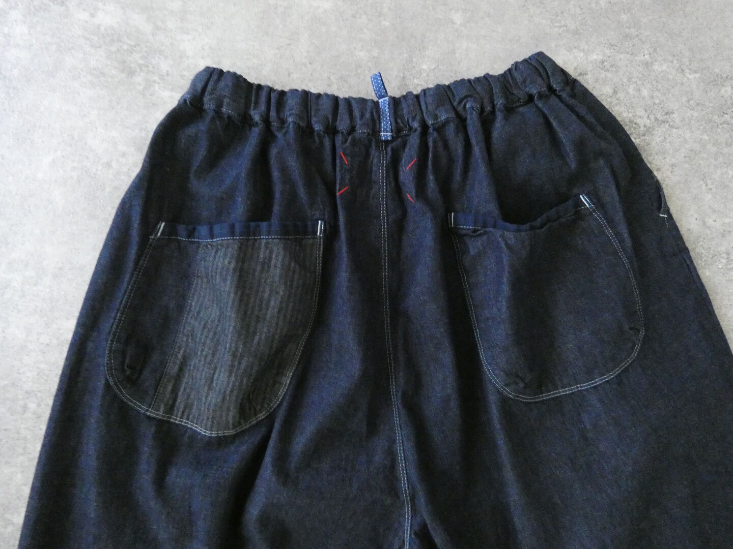 快晴堂(かいせいどう) Girlsマルチシーズン 7オンスデニム　ふわふわタックパンツの商品画像26