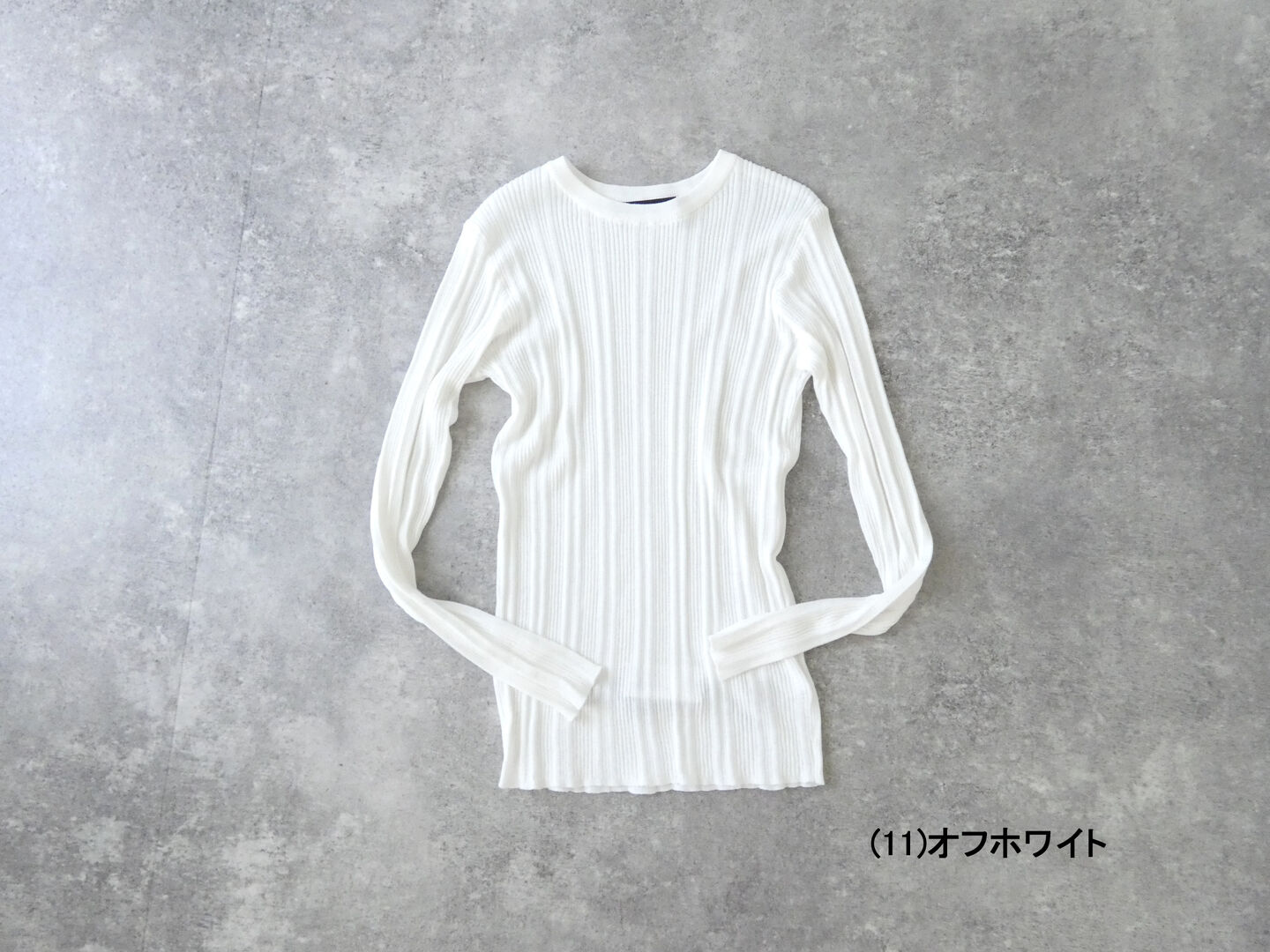 mizuiro ind(ミズイロインド) クルーネックリブプルオーバーの商品画像42