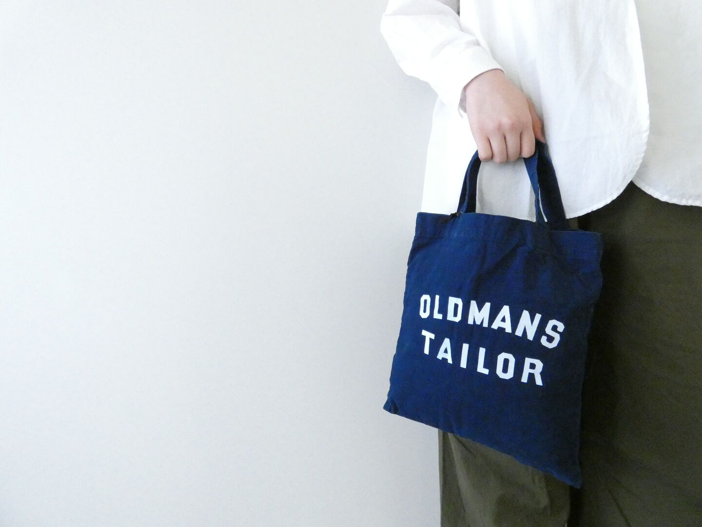 R&D.M.Co-(オールドマンズテーラー) OMT PRINT CORDUROY MINI TOTE BAGの商品画像5