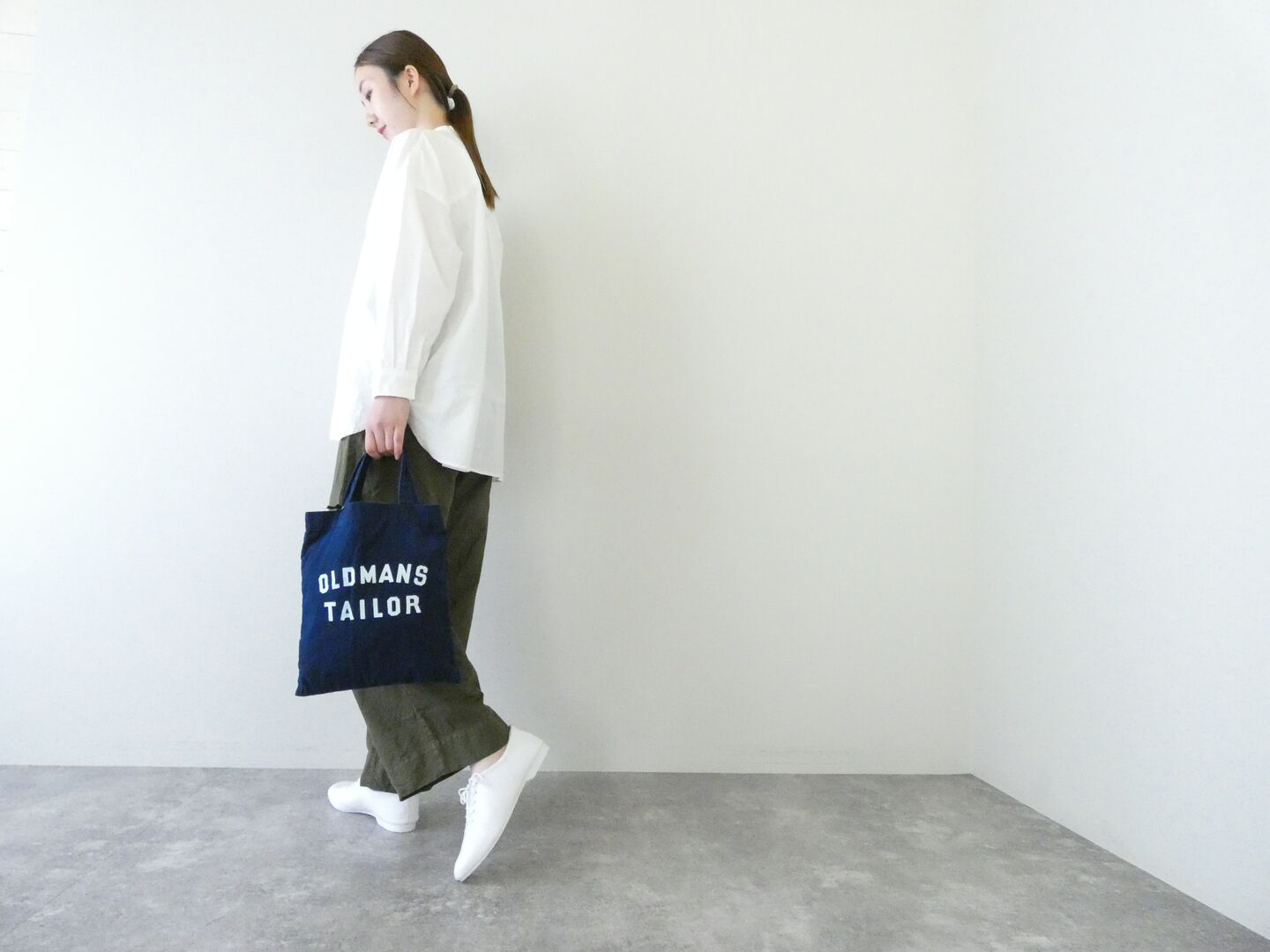 R&D.M.Co-(オールドマンズテーラー) OMT PRINT CORDUROY MINI TOTE BAGの商品画像6