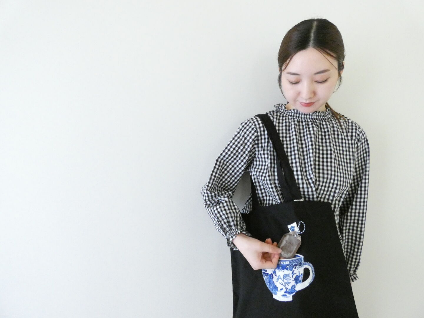 R&D.M.Co-(オールドマンズテーラー) BLUE WILLOW MILK TEA TOTE BAGの商品画像3