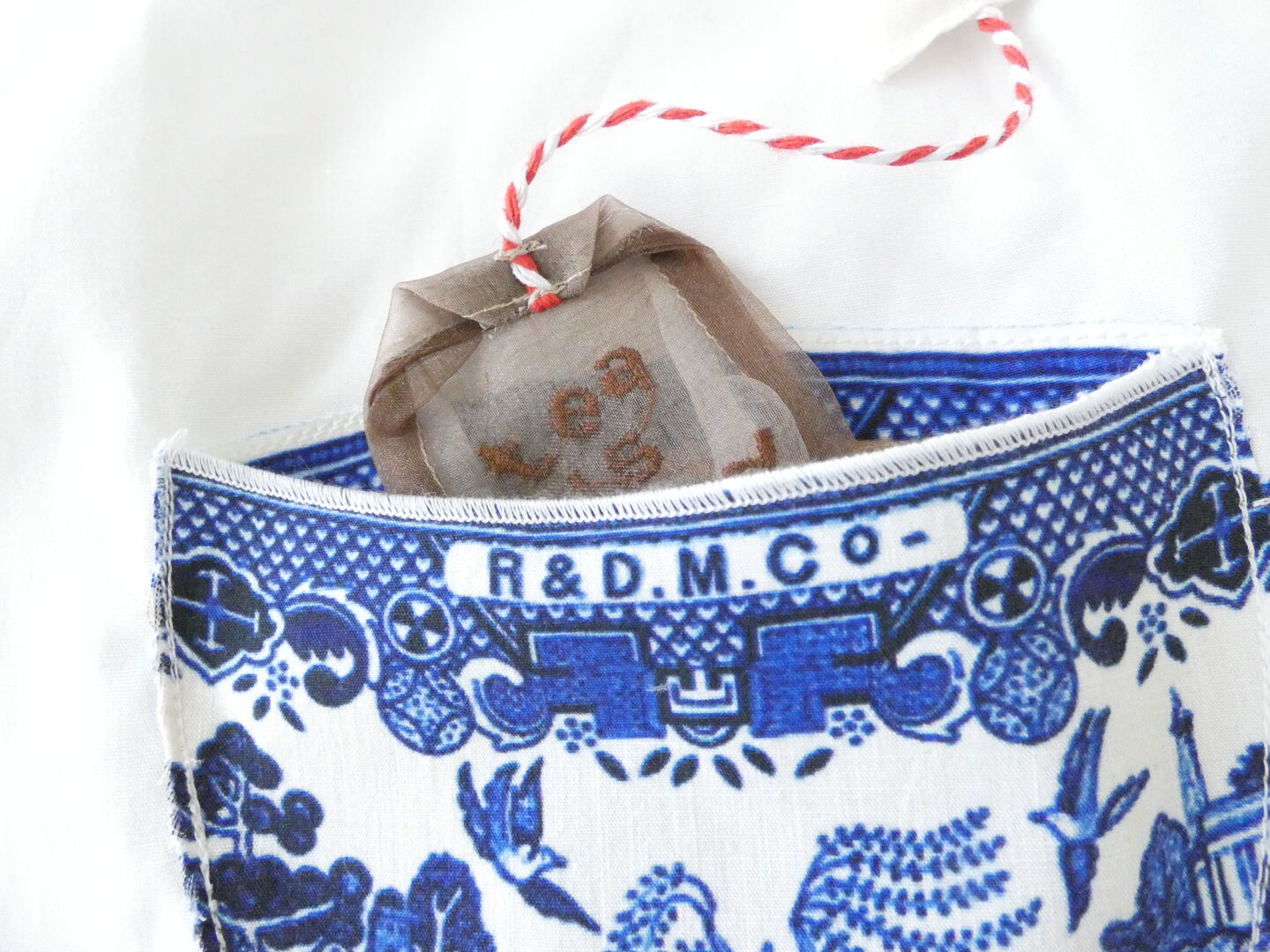 R&D.M.Co-(オールドマンズテーラー) BLUE WILLOW MILK TEA TOTE BAGの商品画像35