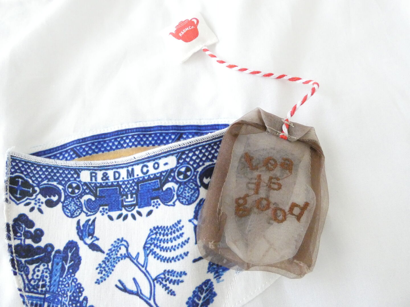 R&D.M.Co-(オールドマンズテーラー) BLUE WILLOW MILK TEA TOTE BAGの商品画像36