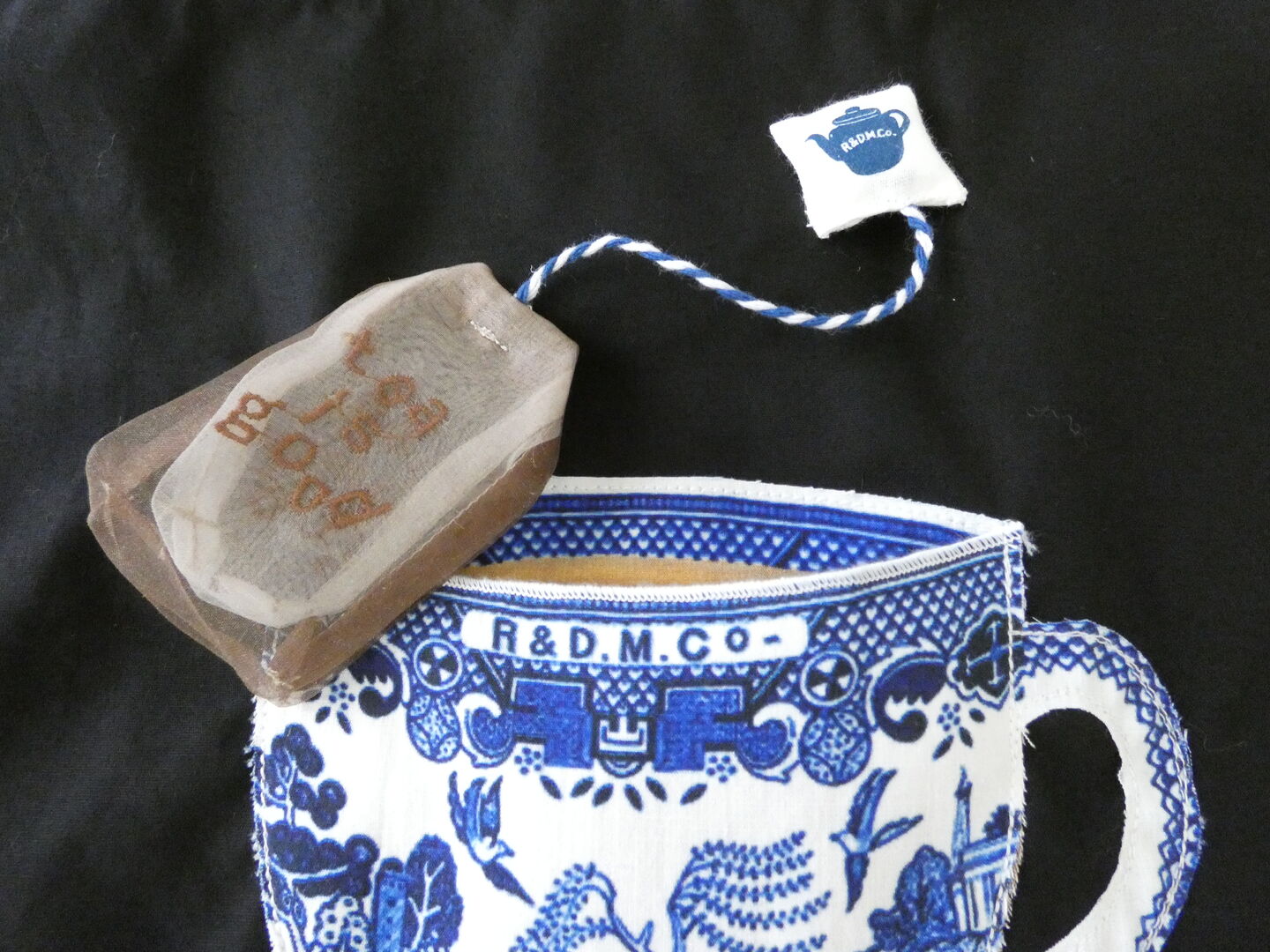R&D.M.Co-(オールドマンズテーラー) BLUE WILLOW MILK TEA TOTE BAGの商品画像49