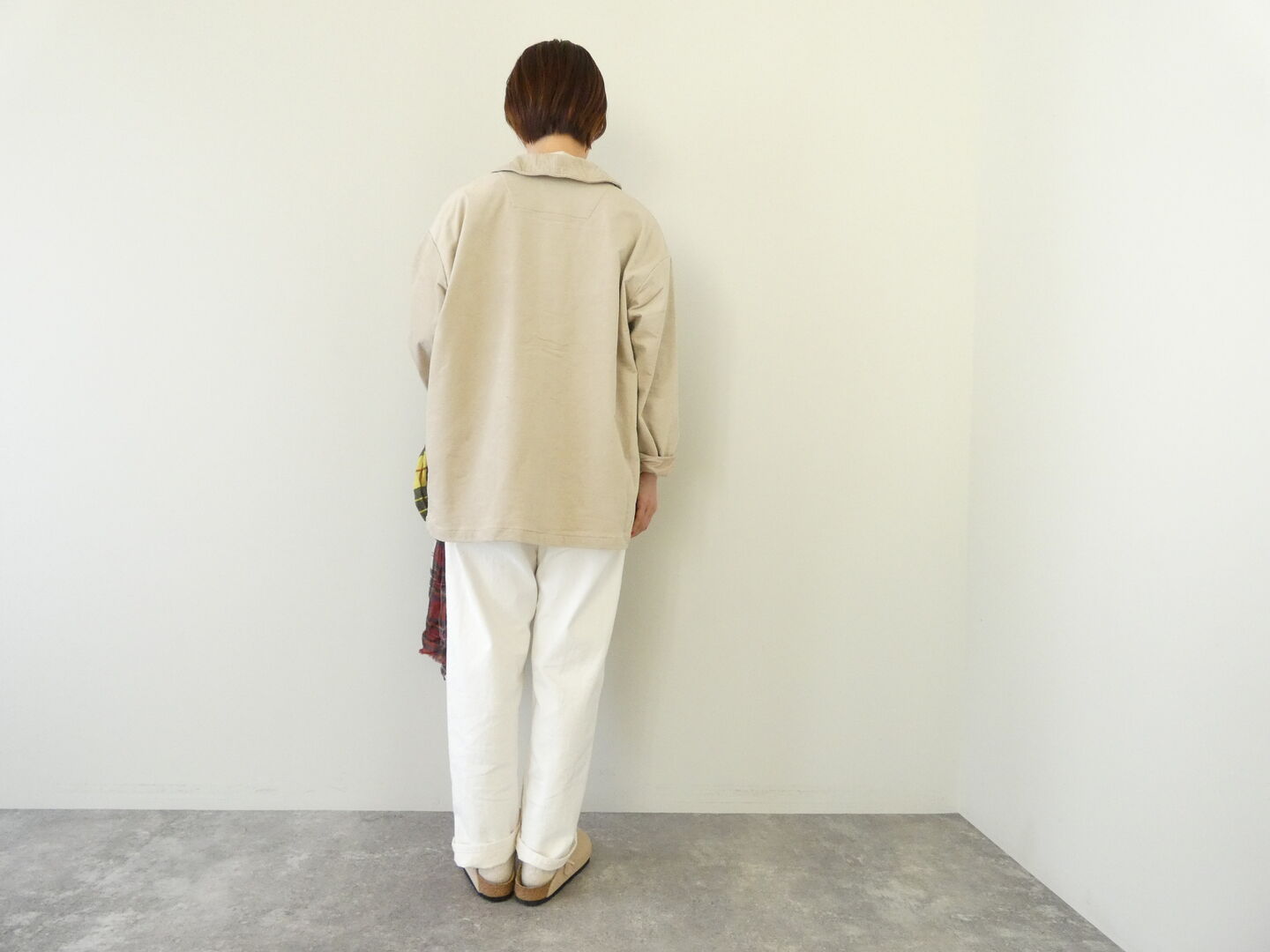prit(プリット) ストレッチモールスキンカバーオールの商品画像9
