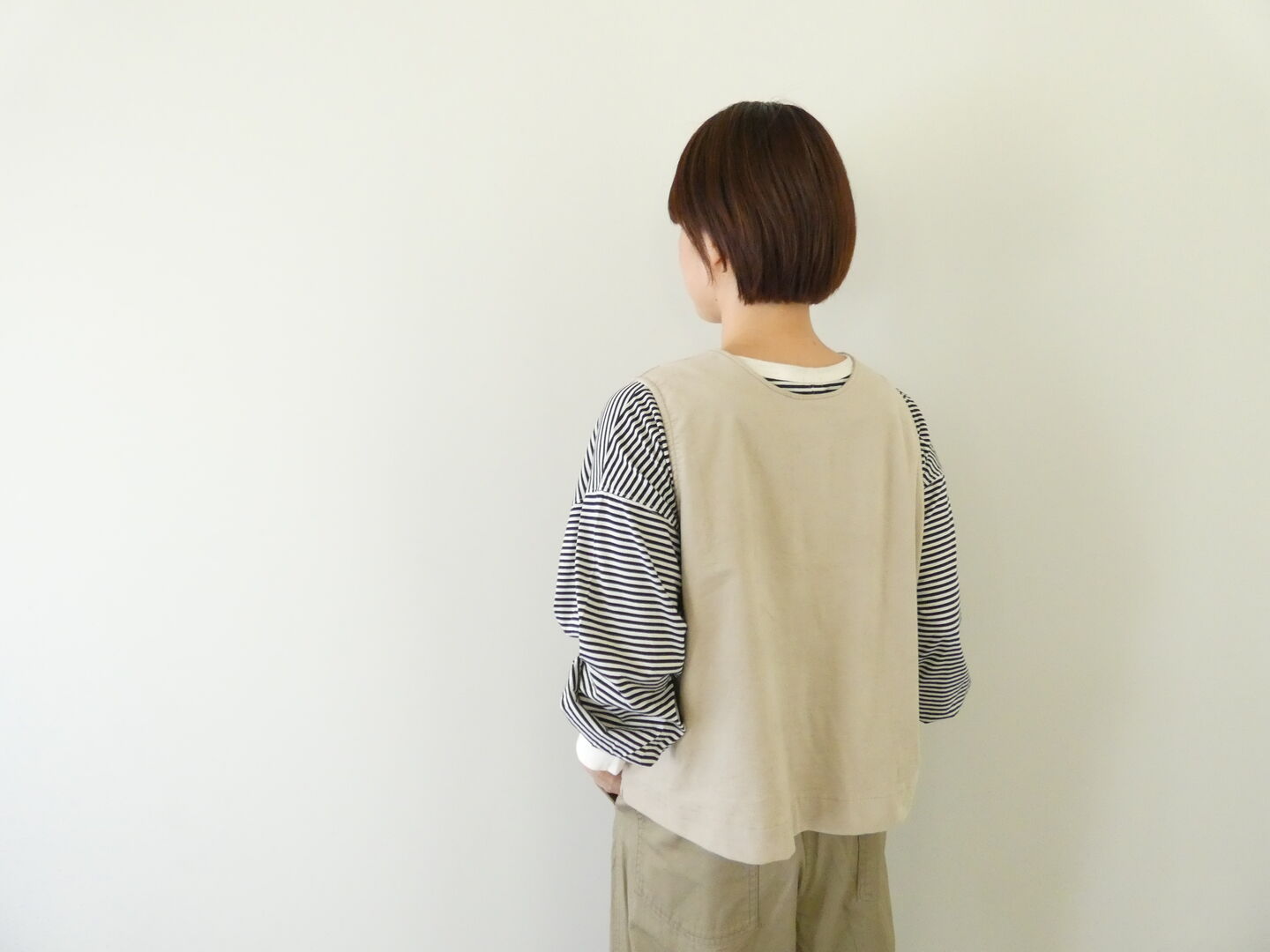 prit(プリット) ストレッチモールスキン2WAYベストの商品画像13