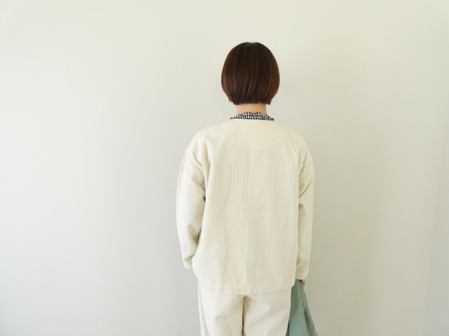 prit(プリット) 8ウェールコーデュロイノーカラージャケットの商品画像10