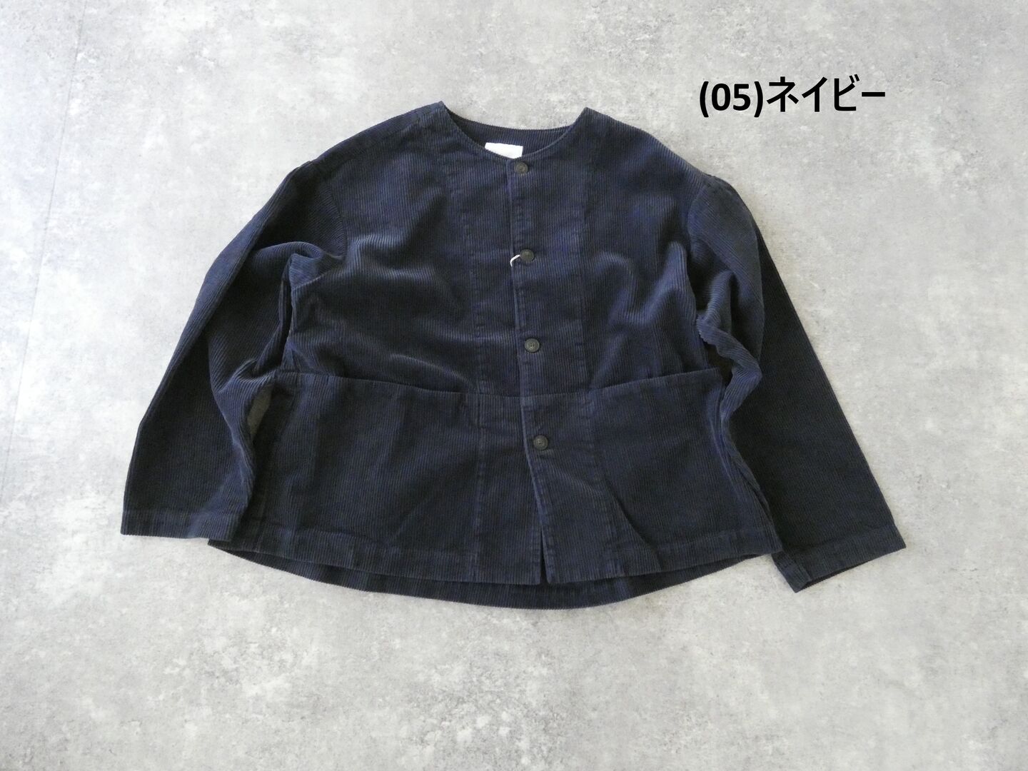 prit(プリット) 8ウェールコーデュロイノーカラージャケットの商品画像28