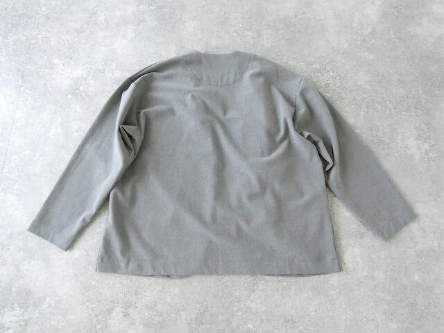 prit(プリット) 30/2ツイルストレッチ裏起毛トッパーカーディガンの商品画像29