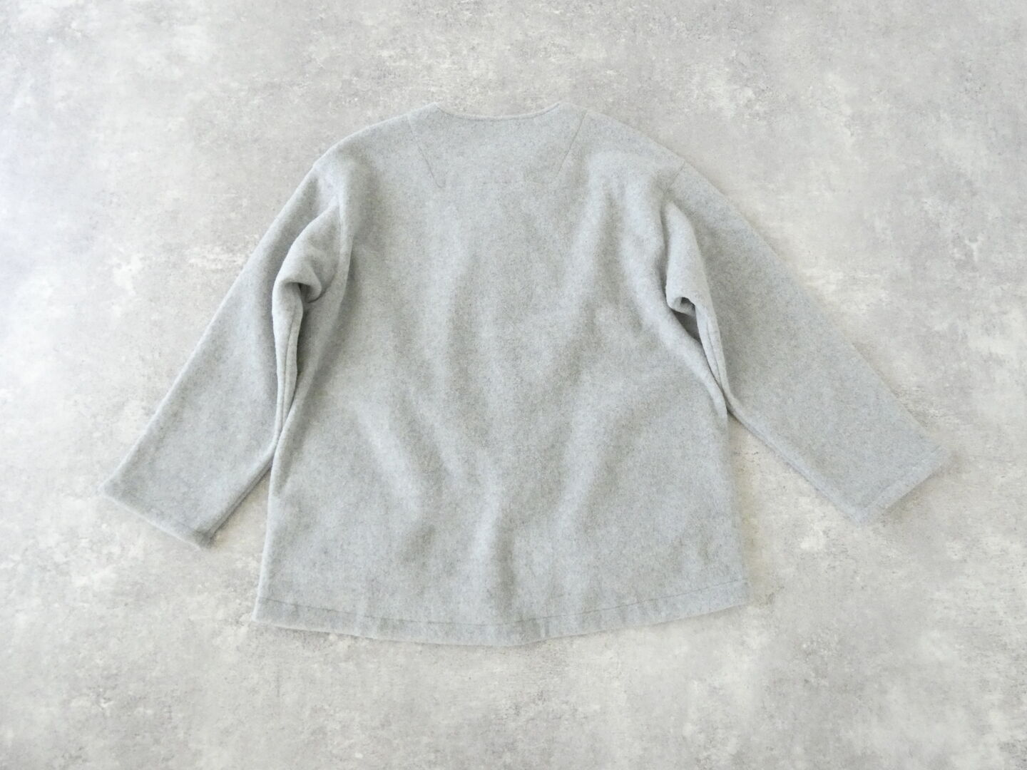 prit(プリット) ウール混フリースノーカラージャケットの商品画像29