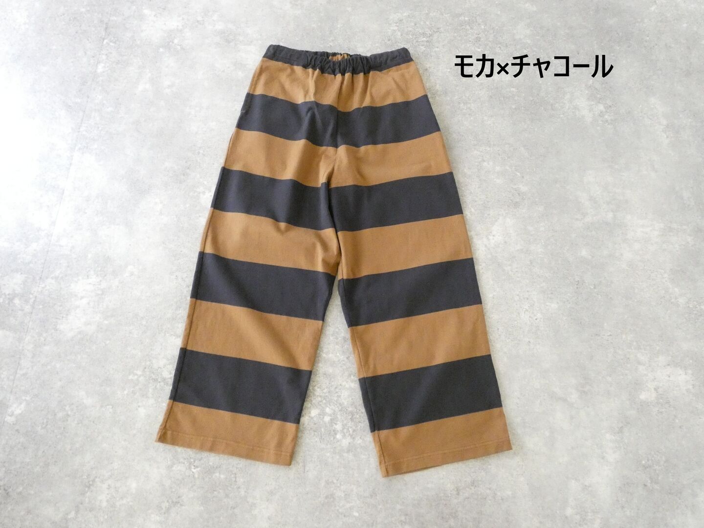 setten(セッテン) 30/2切替太ボーダーイージーパンツの商品画像28