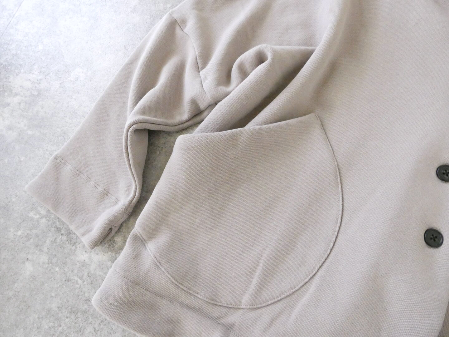 TANG(タング) コットン裏毛ショールカラーカーディガンの商品画像46