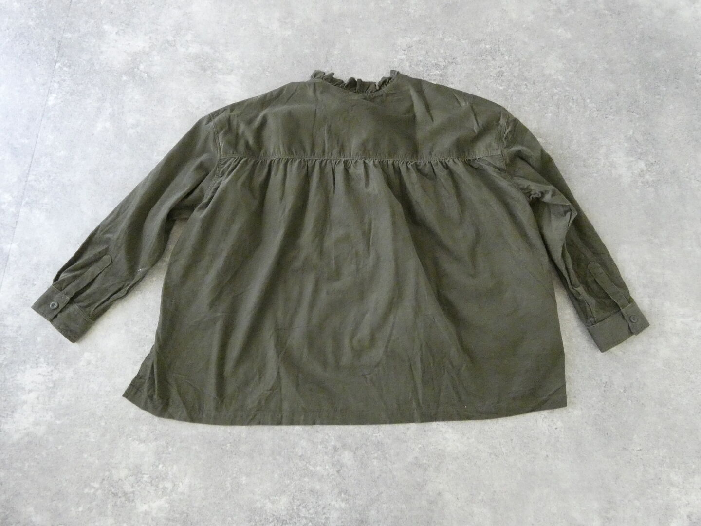 ichi(イチ) シャツコール前立てフリルシャツの商品画像43