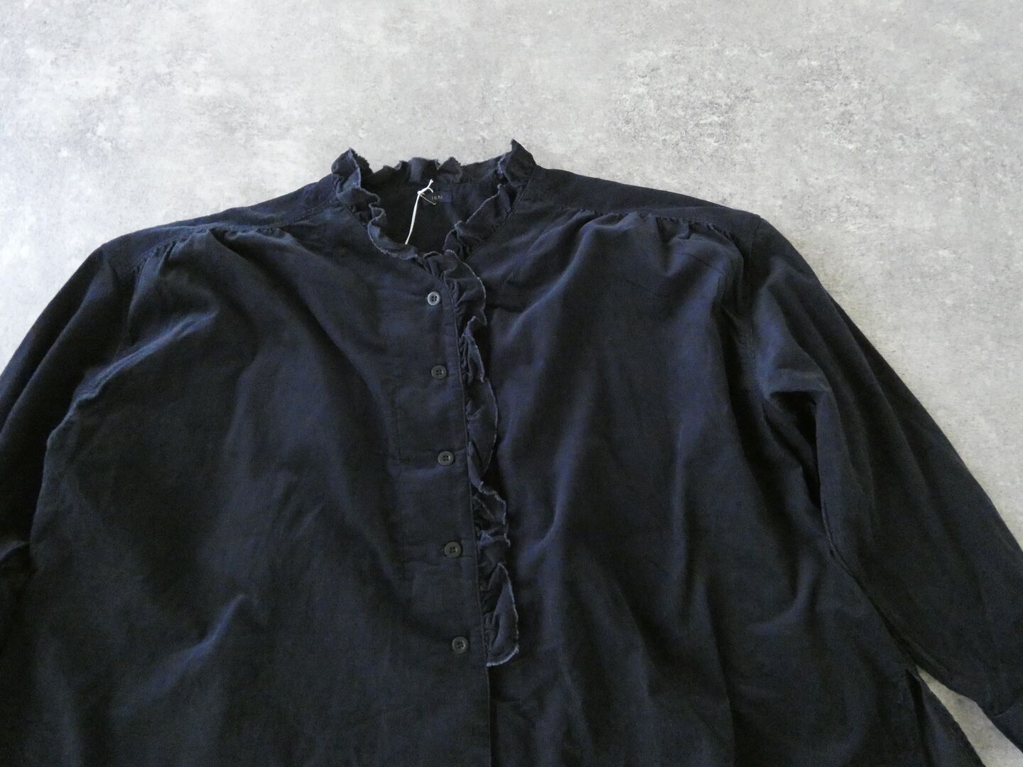 ichi(イチ) シャツコール前立てフリルシャツの商品画像58
