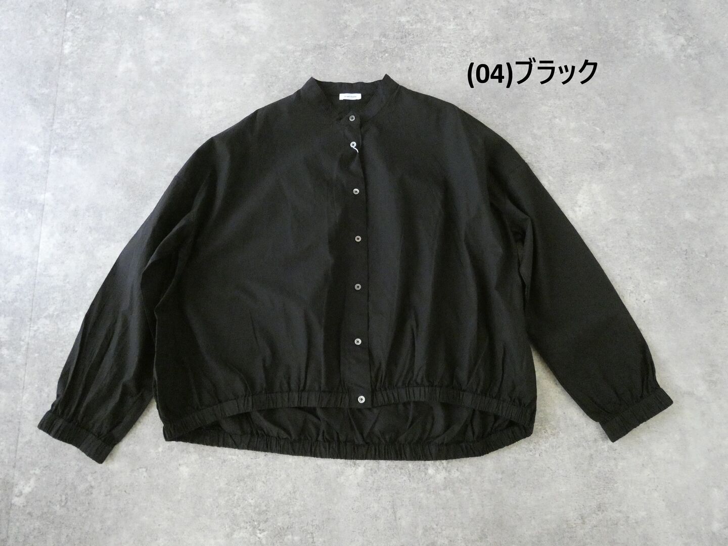 SOUFFLE ナチュラルワッシャーブロード裾ギャザーワイドシャツの商品画像42