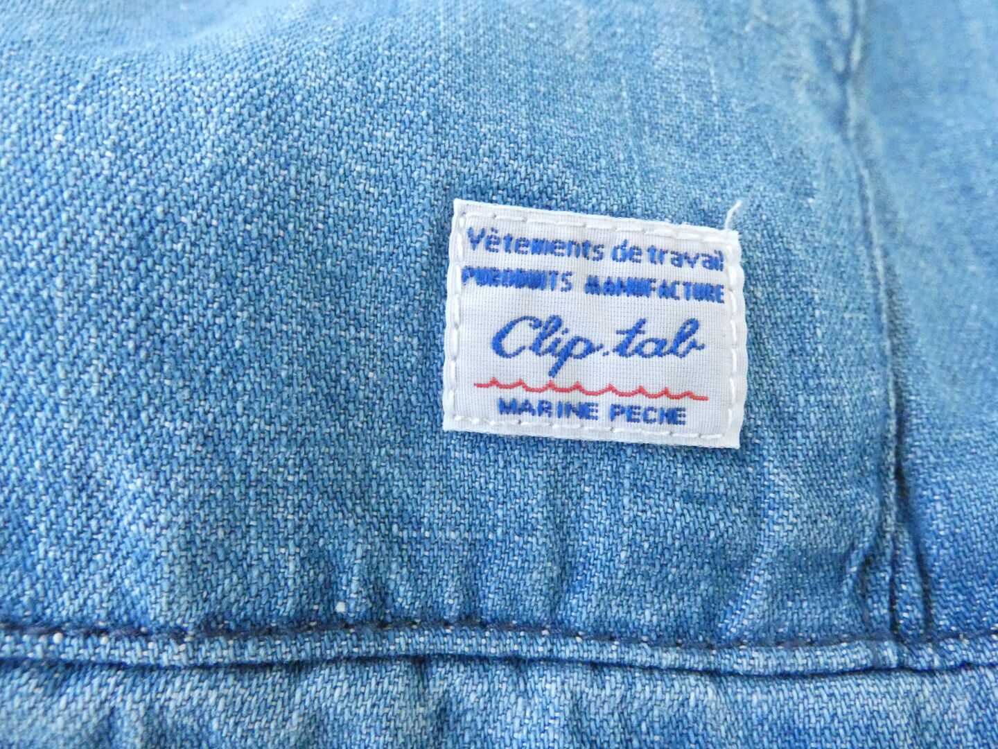 Clip.tab(クリップタブ) 綿麻デニムフードパーカの商品画像25