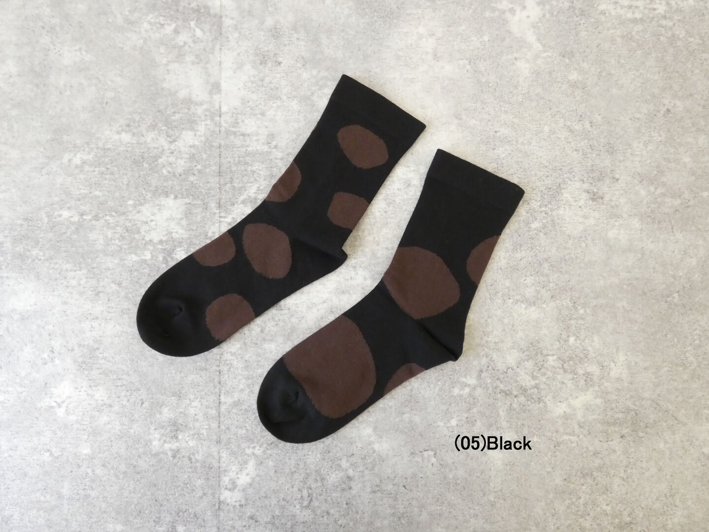 yahae(ヤハエ) Organic Cotton Rubber Free Natural Dot Socksの商品画像28