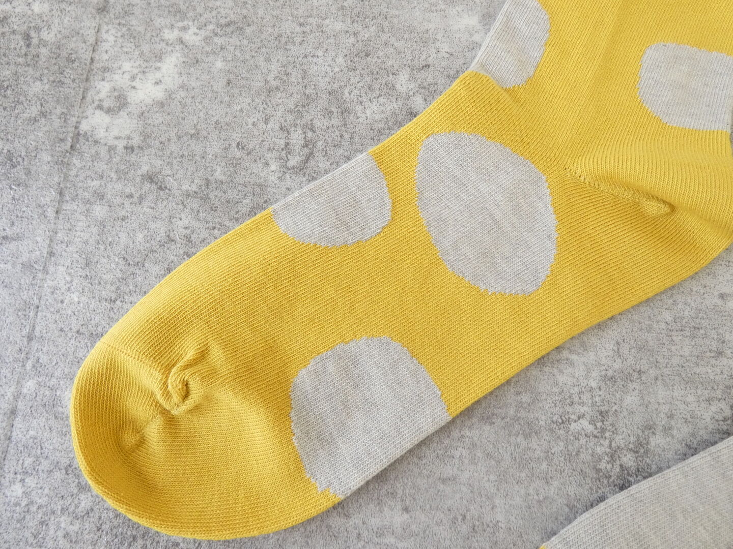 yahae(ヤハエ) Organic Cotton Rubber Free Natural Dot Socksの商品画像44