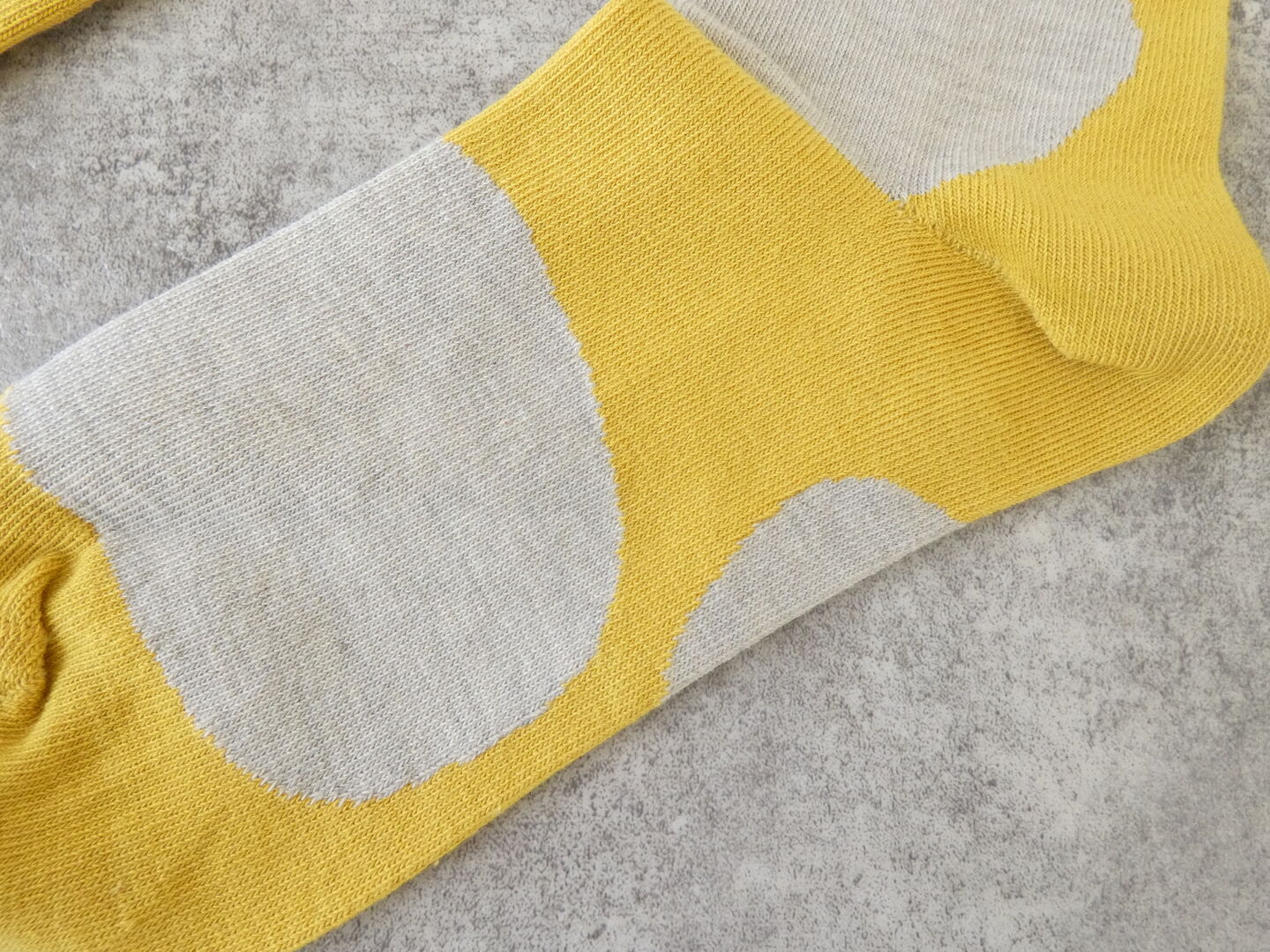 yahae(ヤハエ) Organic Cotton Rubber Free Natural Dot Socksの商品画像45