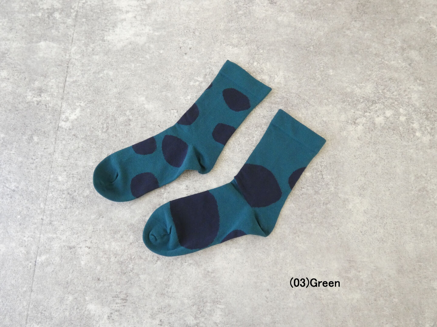 yahae(ヤハエ) Organic Cotton Rubber Free Natural Dot Socksの商品画像56