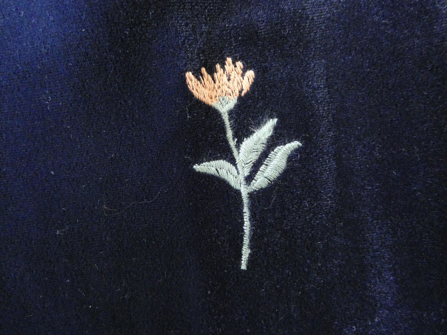 l’atelier du savon(アトリエドゥサボン) 秋の草花ベロア刺繍パンツの商品画像25