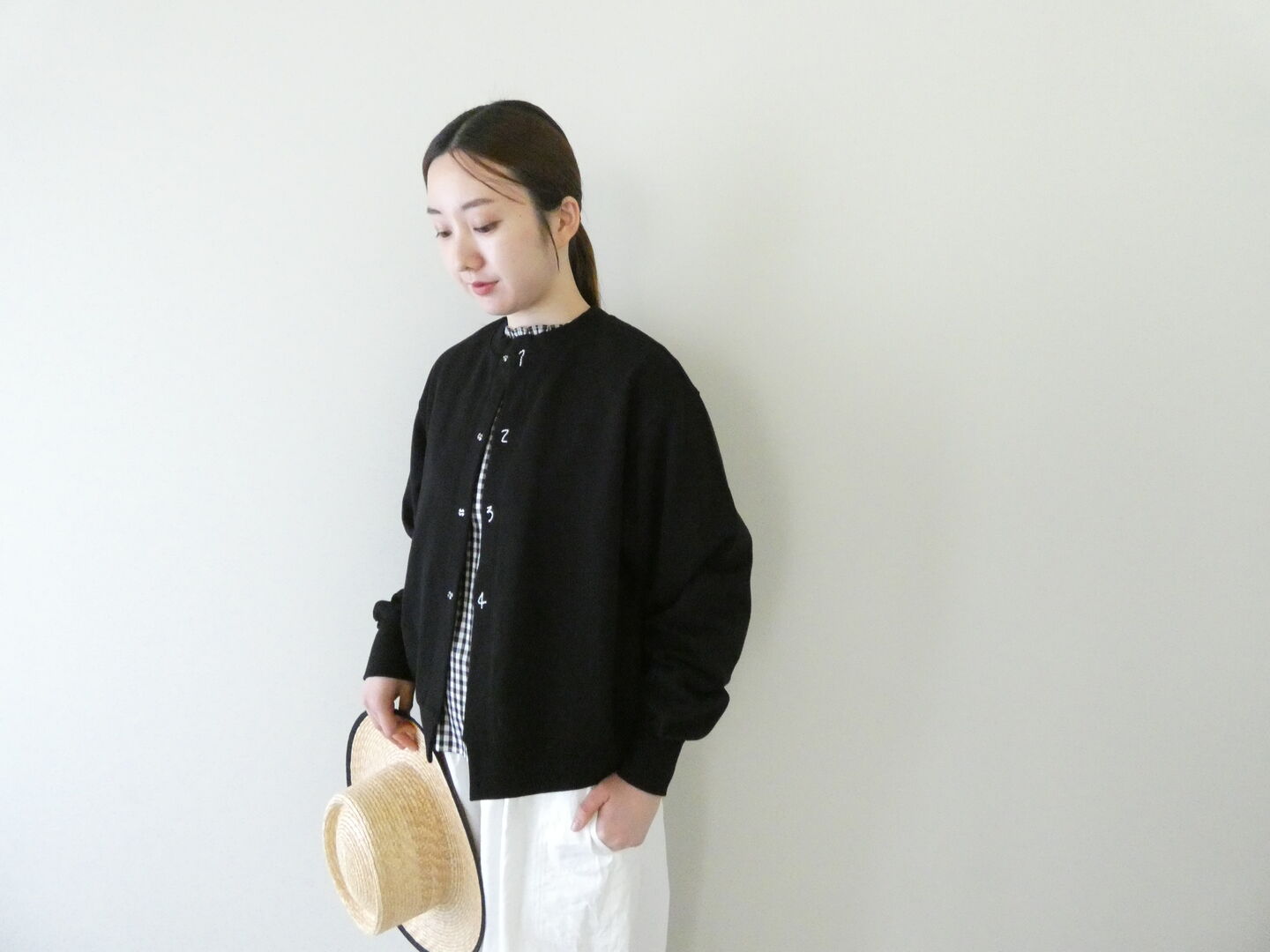 I am I in fact...(アイアムアイ インファクト) SUSIE SWEAT　数字スウェットの商品画像1