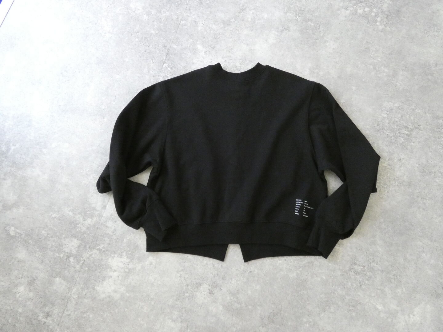 I am I in fact...(アイアムアイ インファクト) SUSIE SWEAT　数字スウェットの商品画像12