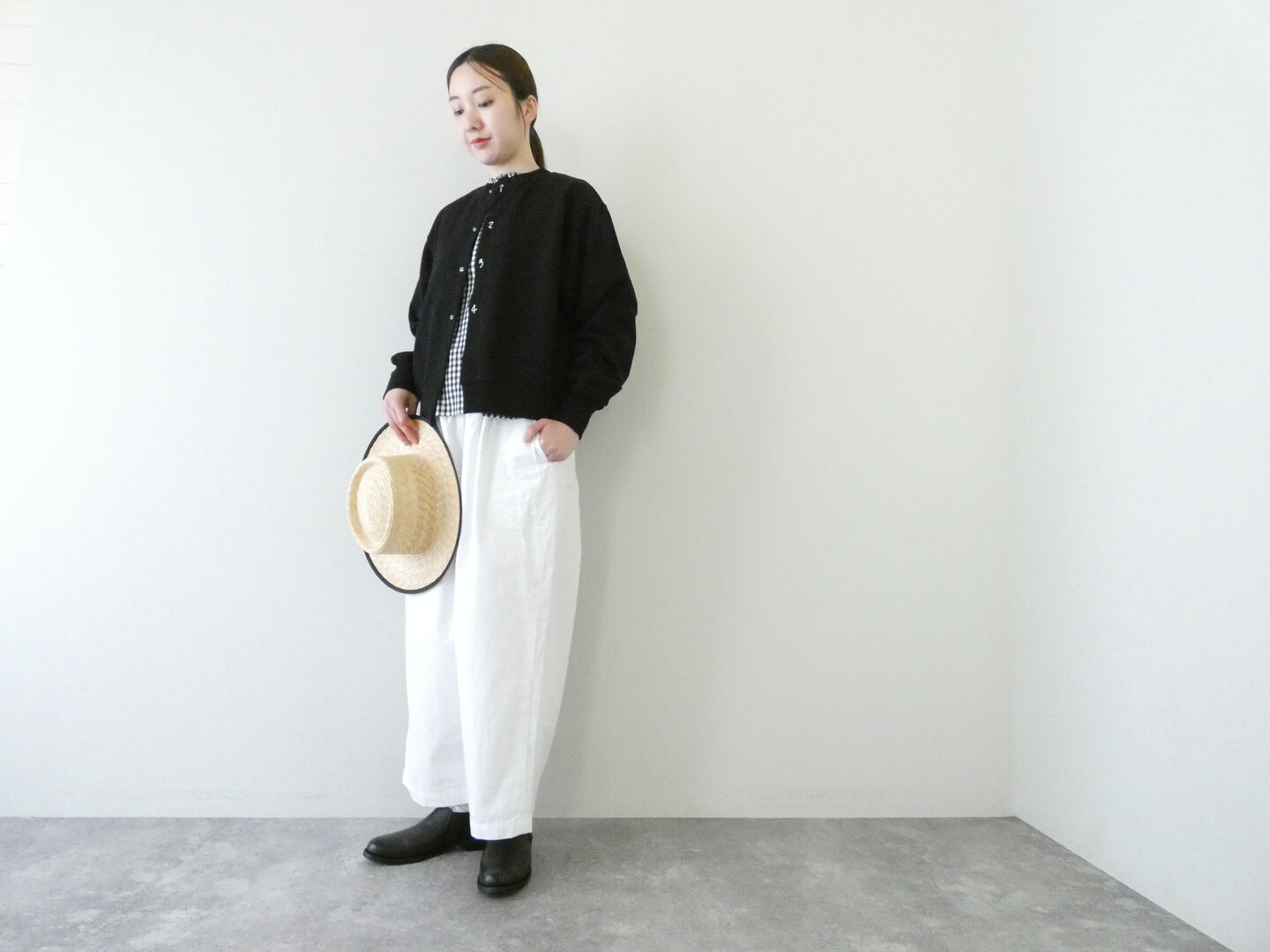 I am I in fact...(アイアムアイ インファクト) SUSIE SWEAT　数字スウェットの商品画像7
