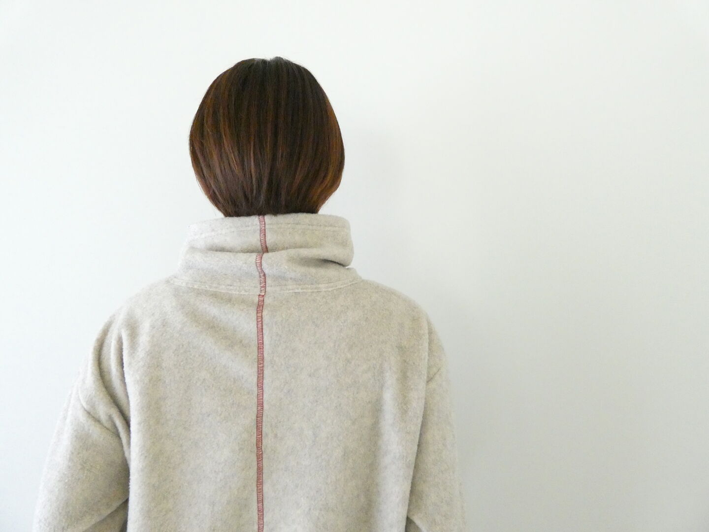 快晴堂(かいせいどう) Girl's・とろんとしたフリース オフタートル・プルオーバーの商品画像5