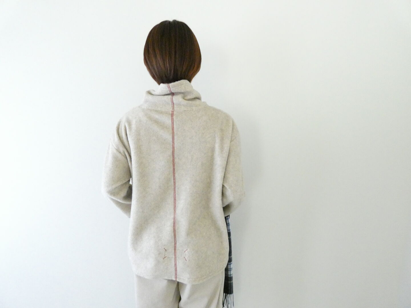 快晴堂(かいせいどう) Girl's・とろんとしたフリース オフタートル・プルオーバーの商品画像8