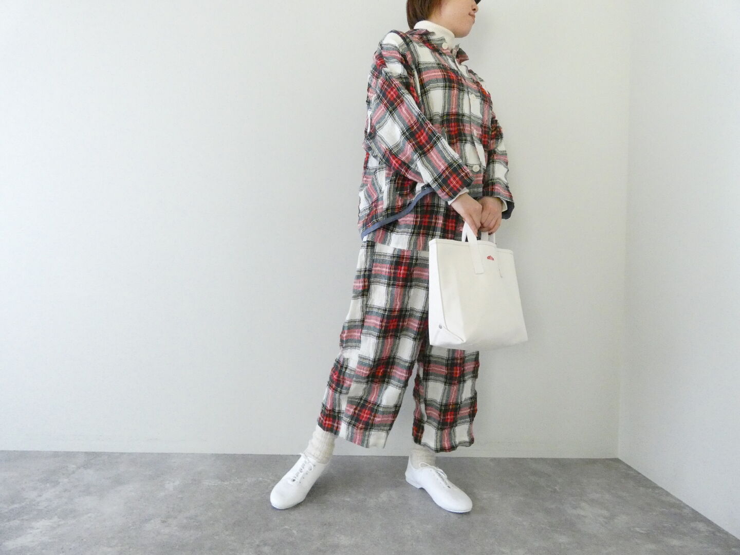 快晴堂(かいせいどう) NEW!タータンフォーエバー 風をはらむブルゾンの商品画像7