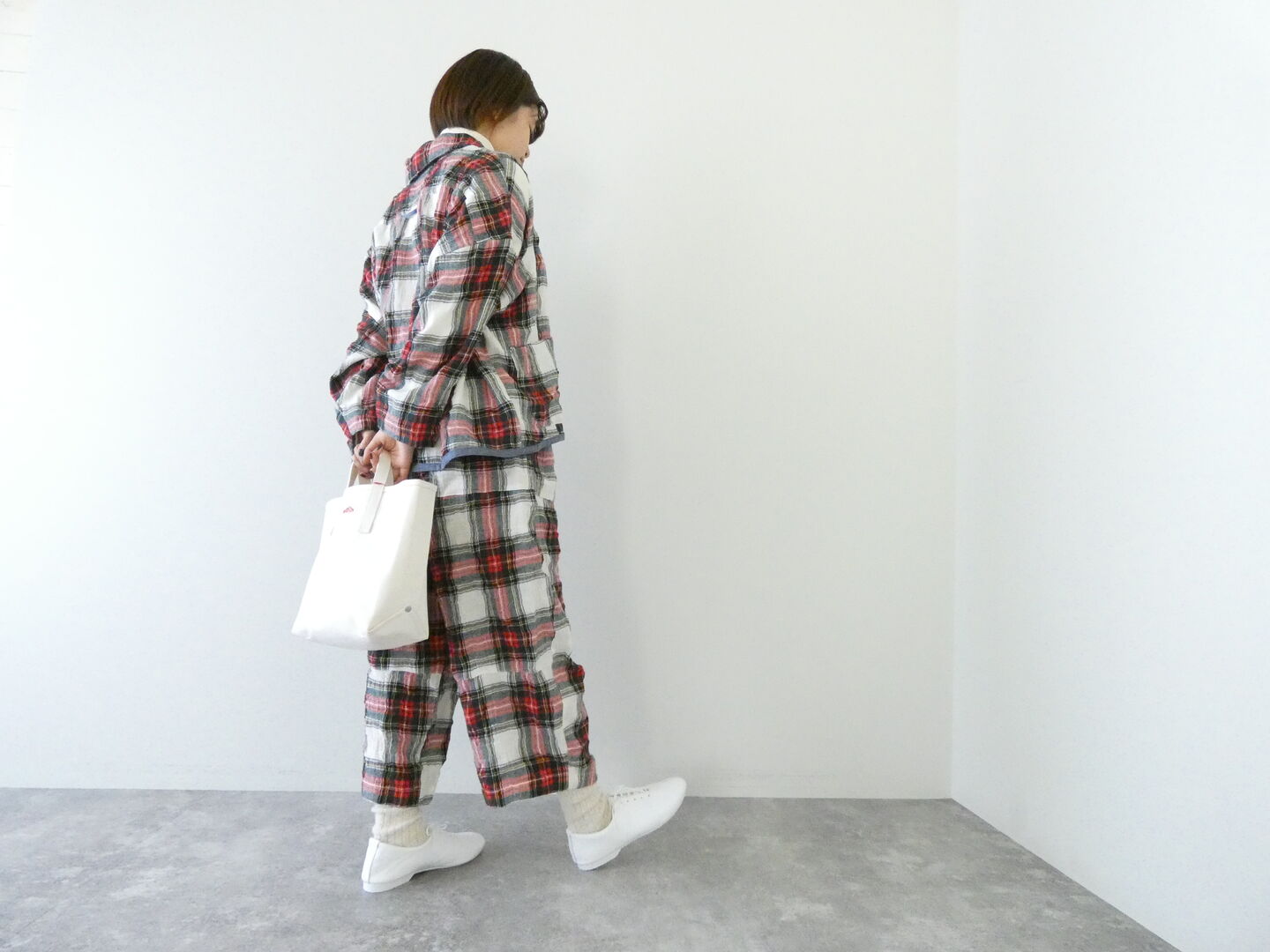 快晴堂(かいせいどう) NEW!タータンフォーエバー 風をはらむブルゾンの商品画像8