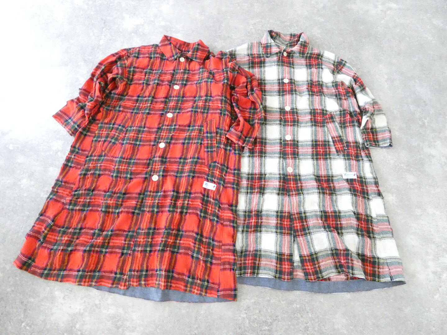 快晴堂(かいせいどう) NEW!タータンフォーエバー Wideコート・ワンピースの商品画像2