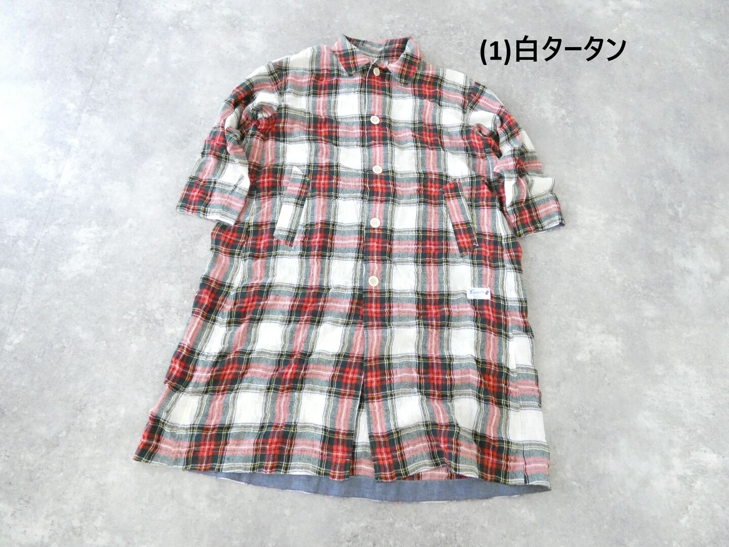 快晴堂(かいせいどう) NEW!タータンフォーエバー Wideコート・ワンピースの商品画像28
