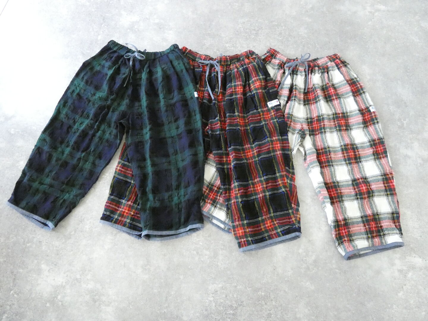 快晴堂(かいせいどう) NEW!タータンフォーエバー ふわふわタックパンツの商品画像2