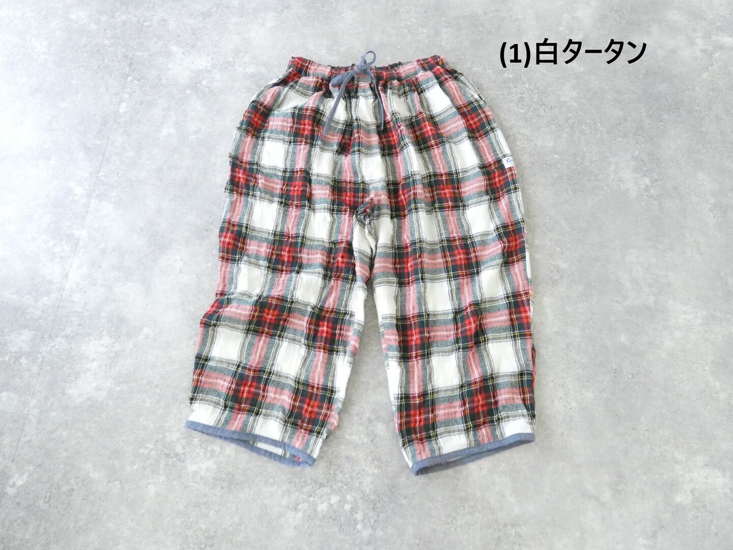 快晴堂(かいせいどう) NEW!タータンフォーエバー ふわふわタックパンツの商品画像28