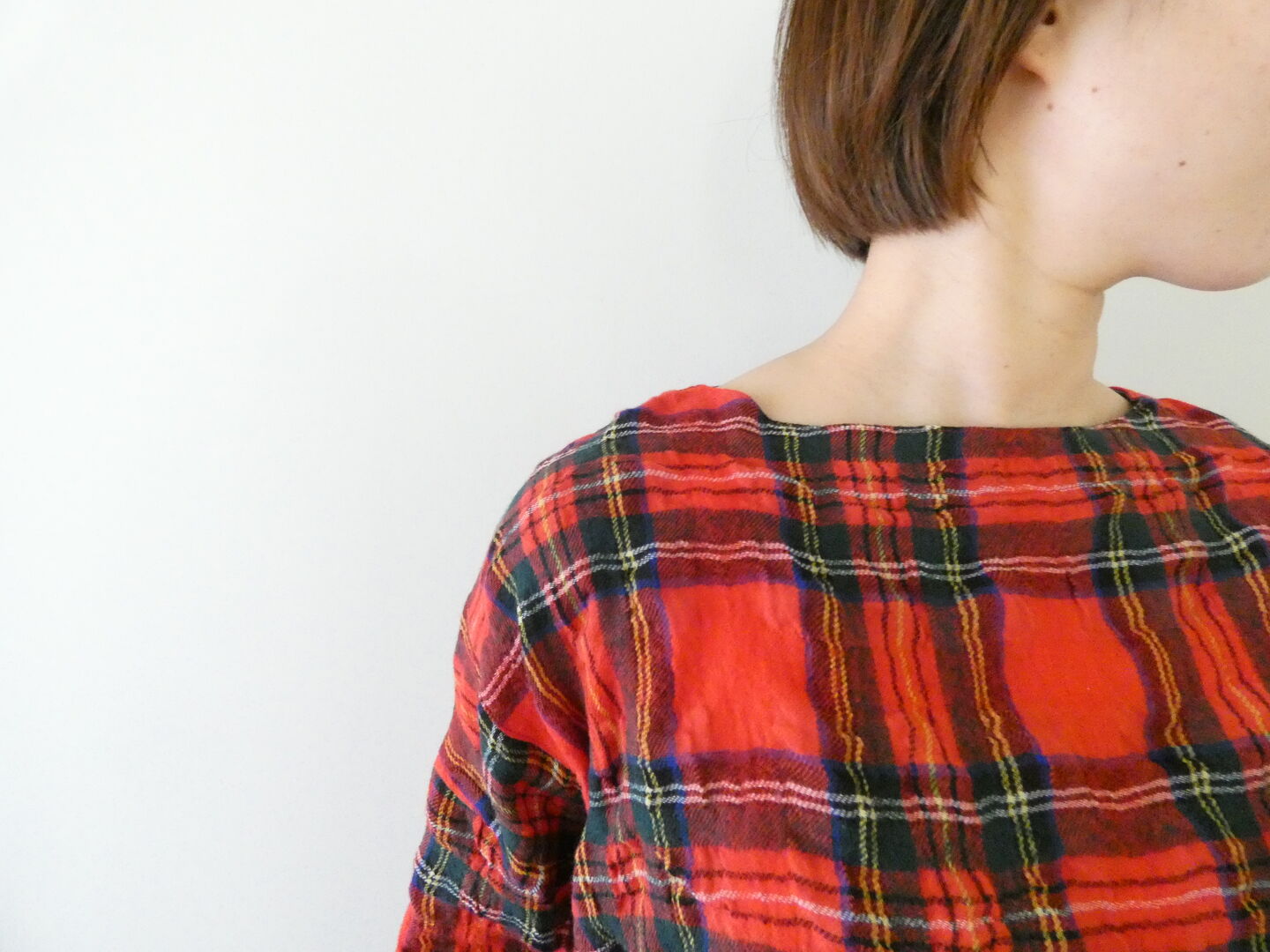 快晴堂(かいせいどう) NEW!タータンフォーエバー 長袖Wide-Tシャツの商品画像3