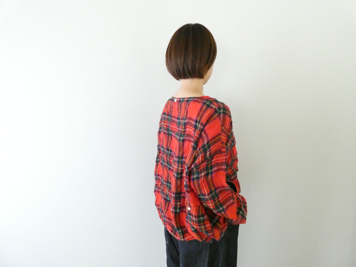 快晴堂(かいせいどう) NEW!タータンフォーエバー 長袖Wide-Tシャツの商品画像8