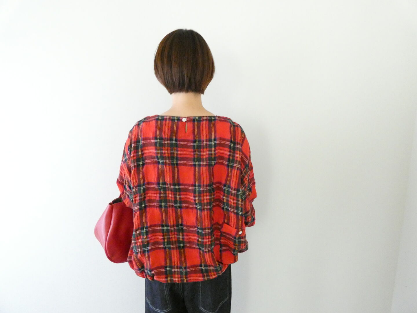 快晴堂(かいせいどう) NEW!タータンフォーエバー 長袖Wide-Tシャツの商品画像9